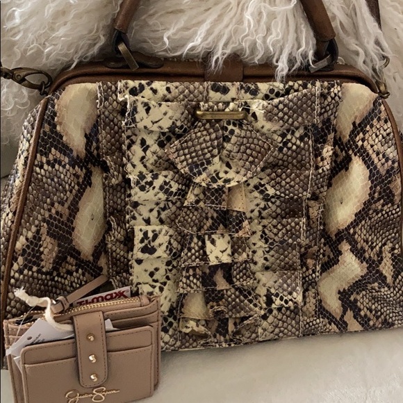 Jessica Simpson set purse and wallet - Picture 1 of 5